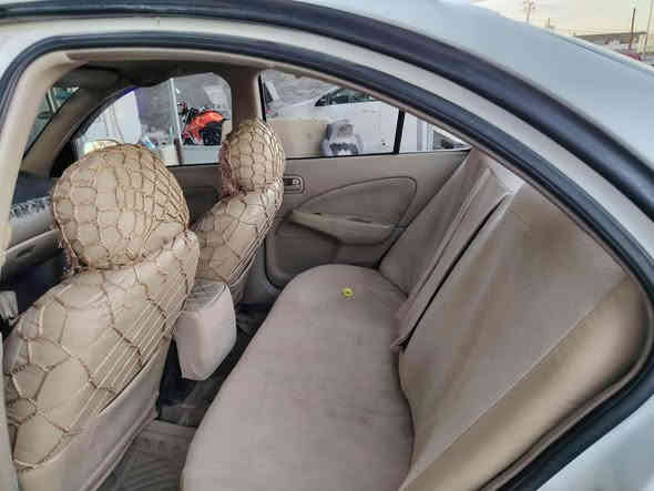 سني موديل 2008 كير اوتماتيك 
كير محرك شرط 
تدفئه تبريد شرط 
تخم تاير جديد 
شاشه كاميرا شغاله 
ضرر قطعه وحده ومبدله نفس الون 
سعر ٩٤ وبيها مجال بسيط 
***********
