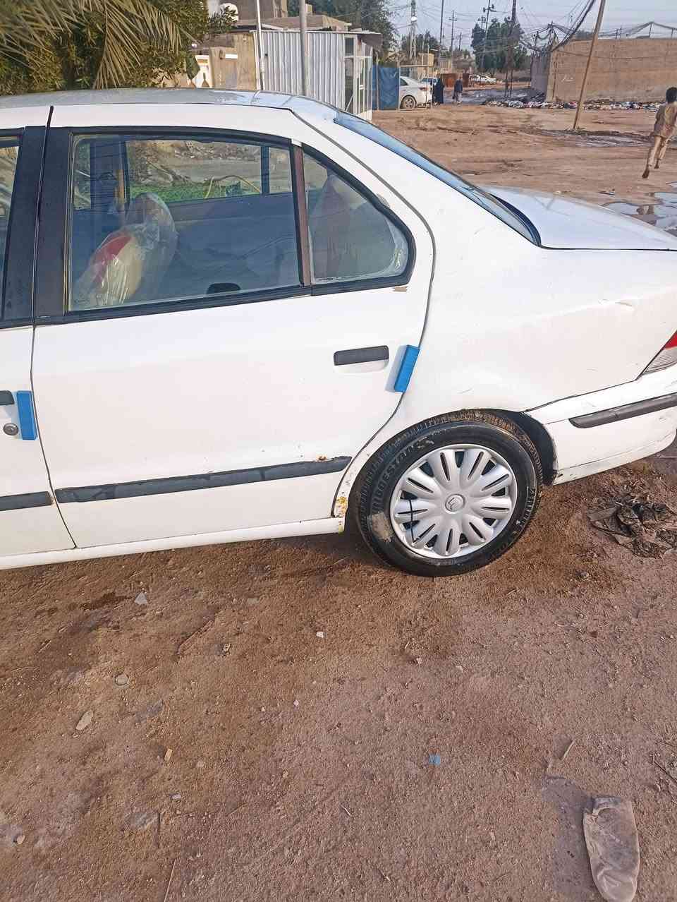 سلام عليكم سمند مديل 10 رقم قادسيه مشروع وطني سنويه صقطه حداديه الكدام جديده والوره نص ونص مكينه بيه لاستيك ولف فقط ناعمه السياره دواخل جدد السعر 30 وبيه مجال  مكان نجف ***********
