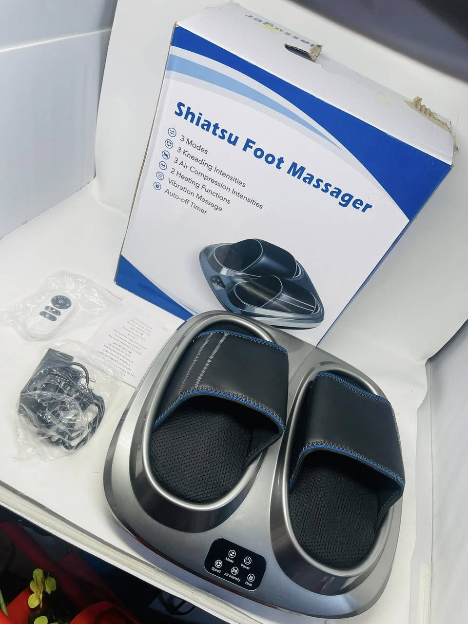 جهاز تدليك قدمين بتقنية شياتسو جديد مع كامل ملحقاتة


**إذا كنت صاحب هذا الإعلان وتريد حذفه لأي سبب، رجاءا أرسل رسالة إلى الدعم الفني**