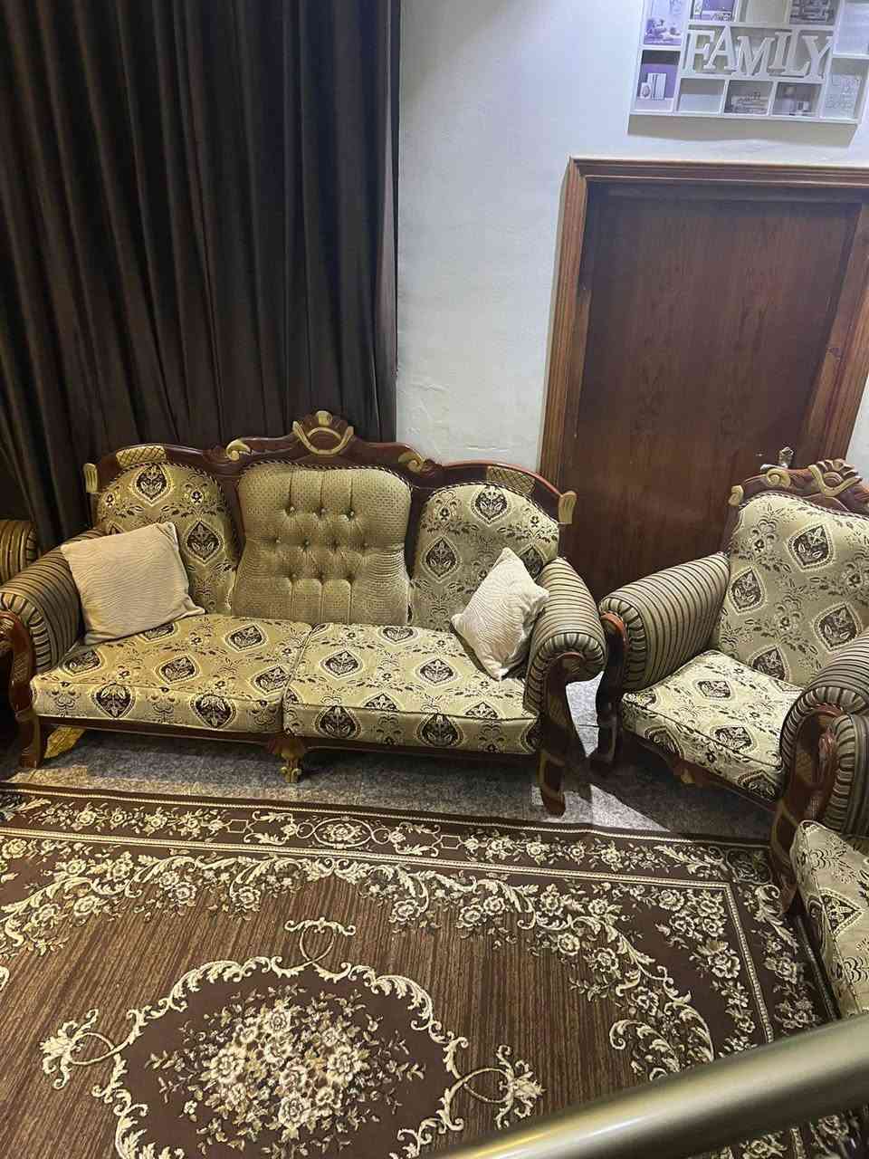 سلام عليكم تخم قنفات 10 مقاعد نوع مصري اسفنج عالي مضغوط السعر 550 الف بي مجال قليل
للاستفسار الاتصال على الرقم ***********
قرب جزيرة بغداد السياحية
