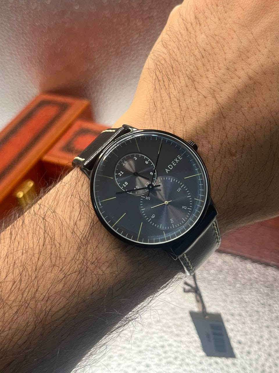 ADEXE Watch ⌚
🌏الساعة يابانية...

🌏الساعة كوارتز... 

🌏الساعة دبل ميل...

🌏عقرب الثواني منفصل ...

🌏الساعة بلادية بالكامل...

اقل من سعر الوكالة، فقط 60 ألف مع التوصيل 🚚


**إذا كنت صاحب هذا الإعلان وتريد حذفه لأي سبب، رجاءا أرسل رسالة إلى الدعم الفني**