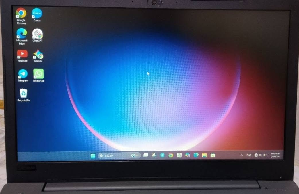 ✅ المواصفات:
لابتوب من شركة Lenovo للبيع 
المواصفات:

- 🪟 النظام: Windows 11 Pro
- ⚙️ المعالج: Intel Core i5-8250U (الجيل الثامن)
- 🎮 كرت الشاشة: Intel UHD Graphics 620
- 🧠 الرام: 8GB DDR4 2400MHz
- 💾 التخزين: 1TB HDD
- 🖥️ الشاشة: 15.6 بوصة

🖥️ مناسب لـ: 
📚 الدراسة
💼 العمل المكتبي
🌐 التصفح والاجتماعات
🎨 التصميم الخفيف
🎬 المونتاج الخفيف
💻 البرمجة
📐 البرامج الهندسية الخفيفة
🎮 الألعاب الخفيفة والمتوسطة

💰 السعر: 350,000 دينار عراقي 

للتواصل: على التليگرام @AAARRX

الموقع📌: الموصل ولايوجد توصيل


**إذا كنت صاحب هذا الإعلان وتريد حذفه لأي سبب، رجاءا أرسل رسالة إلى الدعم الفني**