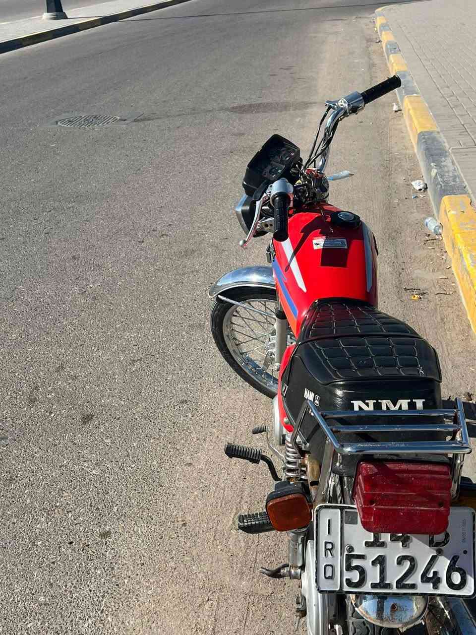 سلام عليكم خوان دراجه ايراني شلامجه مديل 2023 رقم وسنويه وعندي مكاتبه والصره 18 رقم الهاتف ***********
