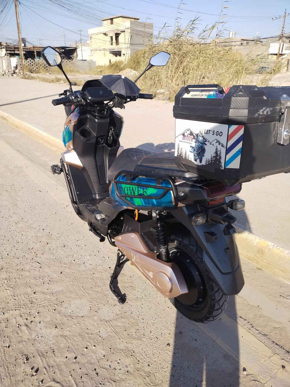 سلام عليكم دراجه شحن للبيع نوع اباكجي ست بطاريات مسطره 36امبير علفحص مكاني فلوجه  للستفسار الاتصال على الرقم ***********بي واتساب
