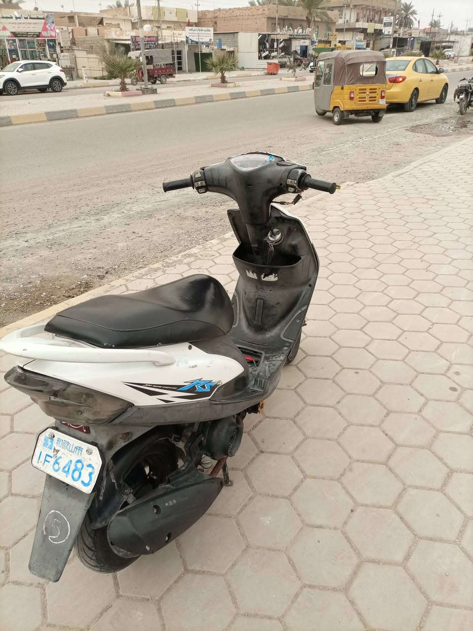 سلام عليكم شباب
ماكس عدله بلاديه مكينه مكفوله كفر ختم وي مكينه
دراجه بيها نواعم يدات بريك وملقط ودبل خلفي وفلنجه وكابريتر اربع ولف مختلف مال تفصيخ دراجه نقصها بس سيم كيلو متر وبريك الامامي شغال بس اني لاغي وقبق الباتري موجود بس اني مشاده سعرها ٧٧٥وبيها مجال حك جيه مكاني ديالى خان بني سعد رقمي *********** متواجد واتساب وخاص
