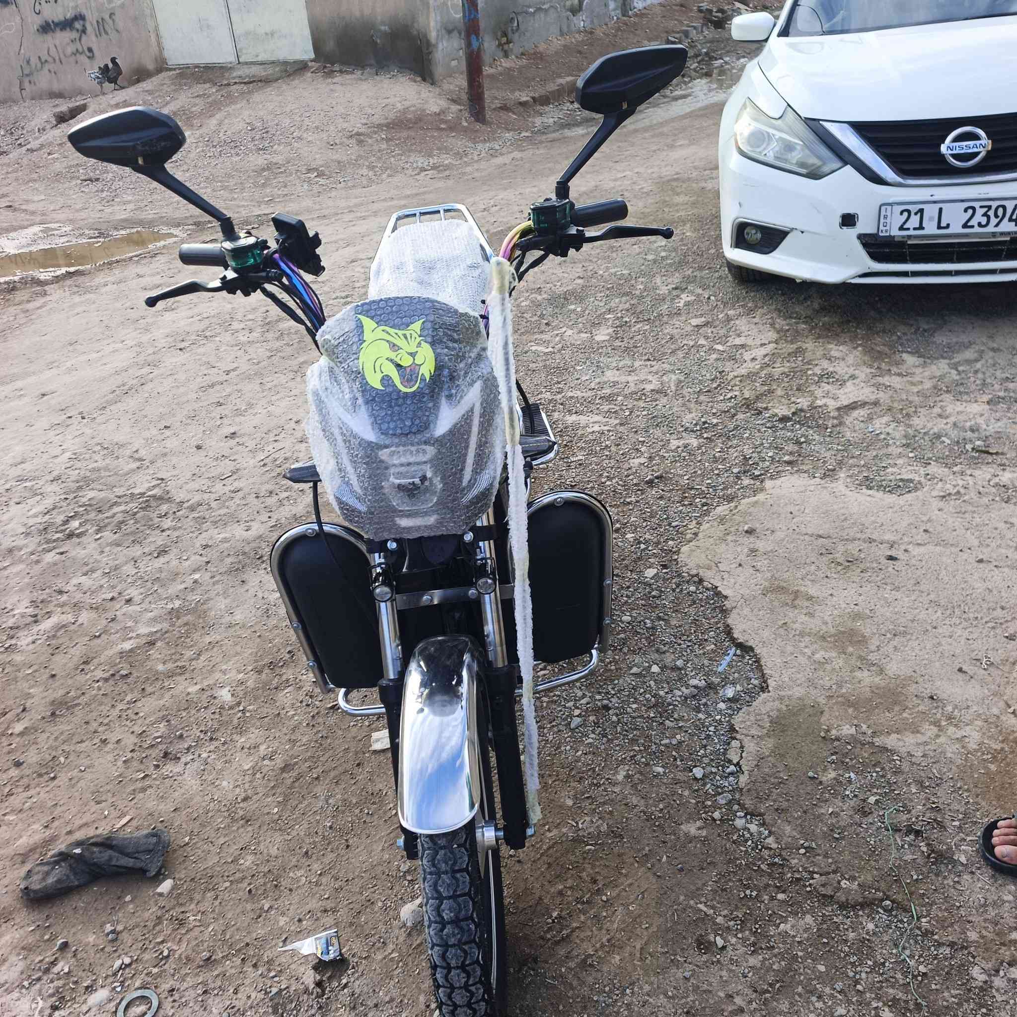 سلام عليكم دراجه شحن للبيع صار شهر تقريبا من جبته بعده جديد 6بطاريات مكاني ديالى سعديه سعر 800وبي مجال ***********
