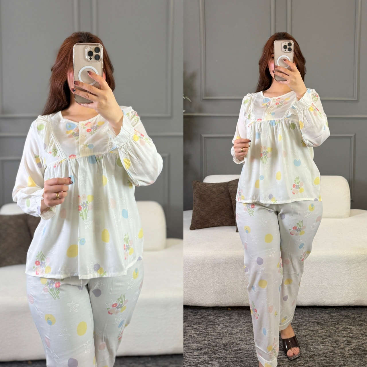 جديد 💗💗 لموسم صيف 2026

تراك نسائي موديلات كوري اصلي 😍

الخامه كشمير زيتي اوربي بارده اصلي 💯

القياسات M _ L _ XL  العارضه لابسه قياس M

سعر الدرزن 12 قطعه 70 الف 
 
#الدرزن_كوكتيل_مشكل_نقشات 

سعر القطعه مفرد  10  آلاف فقط 

يوجد توصيل جميع المحافظات


**إذا كنت صاحب هذا الإعلان وتريد حذفه لأي سبب، رجاءا أرسل رسالة إلى الدعم الفني**