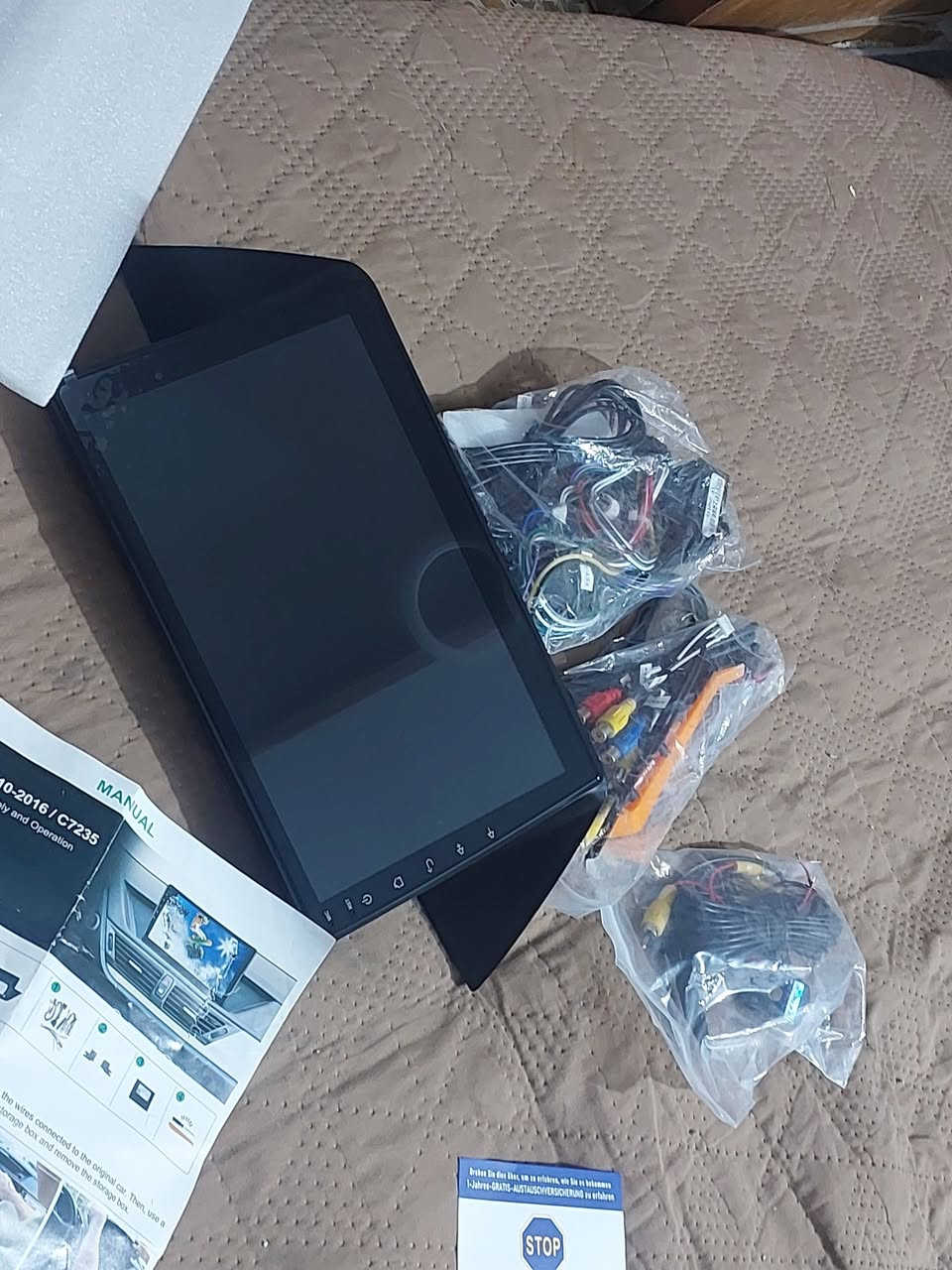 شاشة BMW X1
موديل 2010 _2016 
نظام اندرويد 
مزوده بنظام GPS 
السعر 75 الف بيه مجال للشراي


**إذا كنت صاحب هذا الإعلان وتريد حذفه لأي سبب، رجاءا أرسل رسالة إلى الدعم الفني**