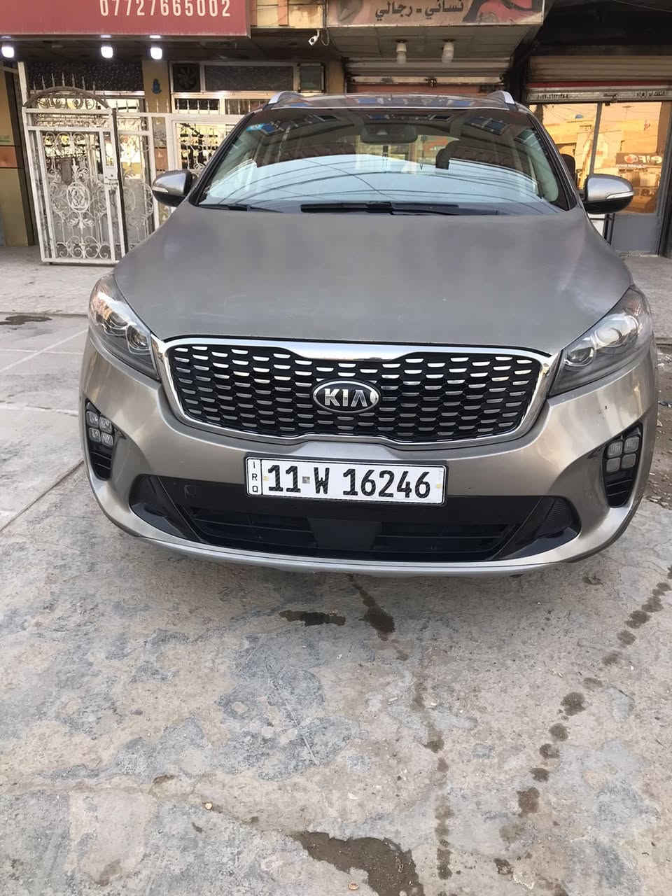 سورنتو ٢٠١٩ 
٦ سلندر
٣ قطع تبريد
كشنات جلد
كشنات كهربائي امامي 
حادثه بنيد 
السعر ٢١ وبيه مجال قليل
***********
