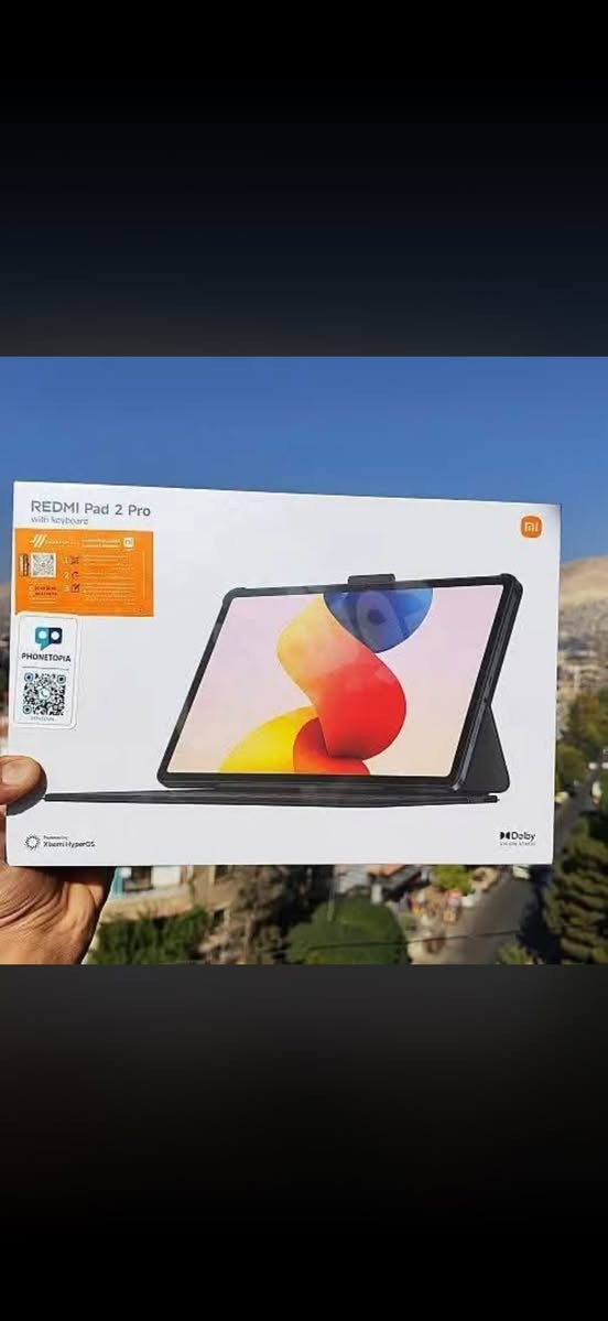 للبيع ريدمي تاب 2 برو
المواصفات
الشاشة IPS LCD كبيرة بحجم 12.1 إنش توفر دقة عالية
بكسل، مع معدل تحديث 120 هرتز لعري 2
سلس وألوان حية
ذاكرة RAM 8 جيجا بايت وتخزين 256 جيجا بايت قابل للتوسعة قابل للتوسعة حتى 1.5 تيرابايت عبر بطاقة SD
•المعالج Qualcomm Snapdragon 7s Gen 4 مع معالج
رسومات مدمج لتشغيل التطبيقات الثقيلة والألعاب بكفاءة البطارية بسعة 12000 مللي أمبير، مع دعم شحن سريع
33 واط عبر منفذ USB Type-C أيضاً تدعم الشحن
كسي
الأبعاد: كما موضحة بالصورة ارتفاع 279.80 مم، عرض
181.65 مم، سمك تقريبي 7.5 مم.
الصوت محيطي يدعم Dolby Atmos يعطي تجربة حية
أثناء اللعب
• محتويات العلبة: التابلت الرئيسي، محول الشحن، كابل
بطاقة الضمان، مفتاح إخراج بطاقة S

كيبورد شاومي الأصلي
ايباد نضافه 99% استعمال عشر ايام 
سعر 375
و موجود عدي قلم خاص بي الأصلي سعره 85 بالأسواق احسبه بسرع 40
موجود توصيل لكل المحافظات


**إذا كنت صاحب هذا الإعلان وتريد حذفه لأي سبب، رجاءا أرسل رسالة إلى الدعم الفني**