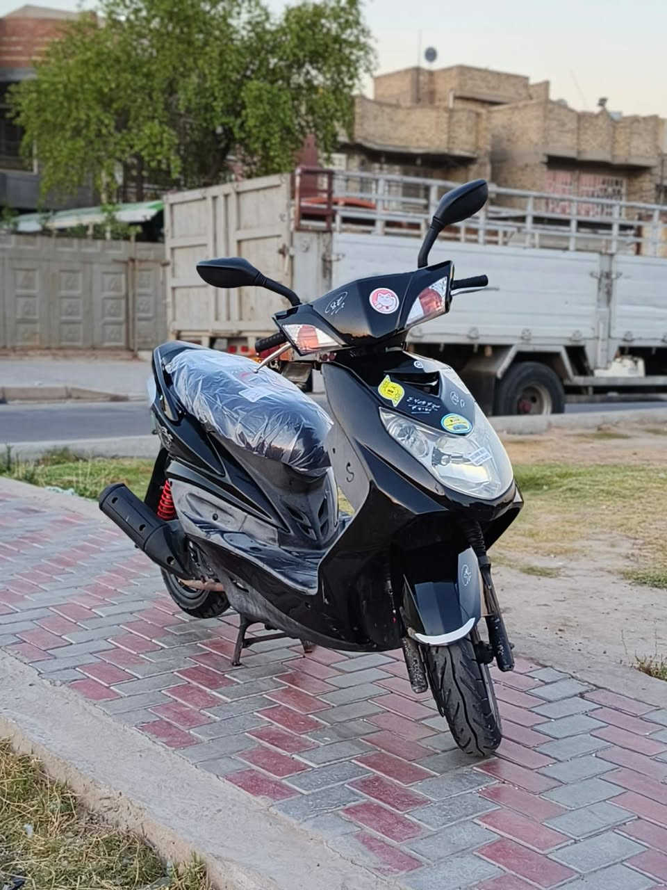 سلام عليكم.... مكلف بلنشر
دراجة سكنس(فحل )  🛵 للبيع
دراجة شلعه معدل كهربائيات كلهه شغاله 
دراجة جديده  بلادية
أي نقص مابيهة
جيب فيتر وتعال افحص
العنوان بغداد مدينه الصدر قرب مطعم ليمونه الاستفسار الاتصال على الرقم 📞 ***********

