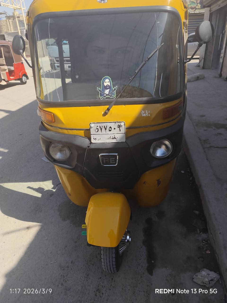 السلام عليكم تيك تيك 2018 للبيع مرقمه رقمه سنويه بغداد تيك تيك بلاديه فقط بس اللغود مرشوشات للاستفسار داخل الرقم ***********
