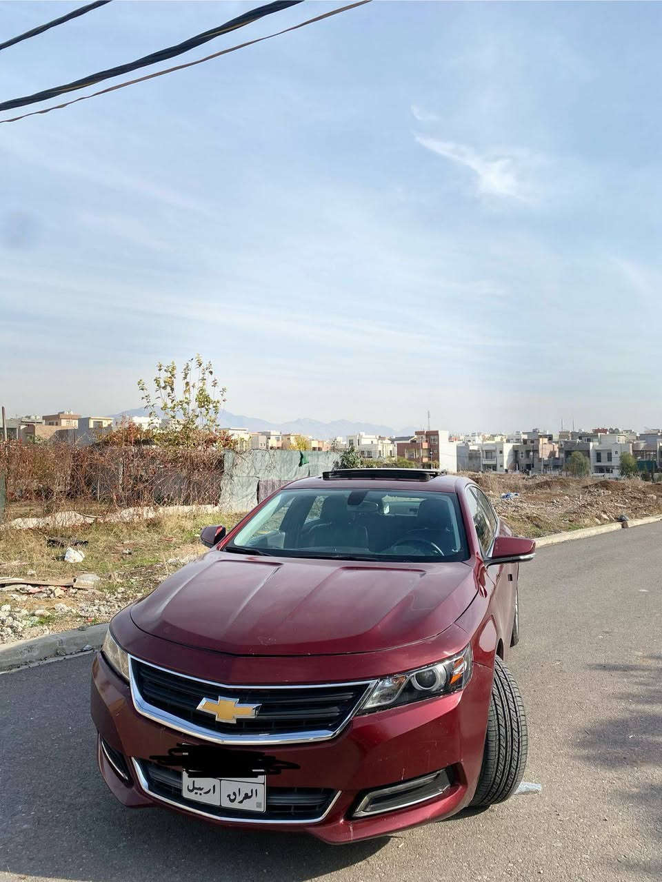 شوفرليت امبالا 2017
وارد امريكي 
فول فول مواصفات 
4 سلندر
كير ومحرك بشرط 
2 قطعه صبغ بوند و جاملغ 
مكان سياره زاخو 
***********
عندي واتساب زاخو, دهوك
