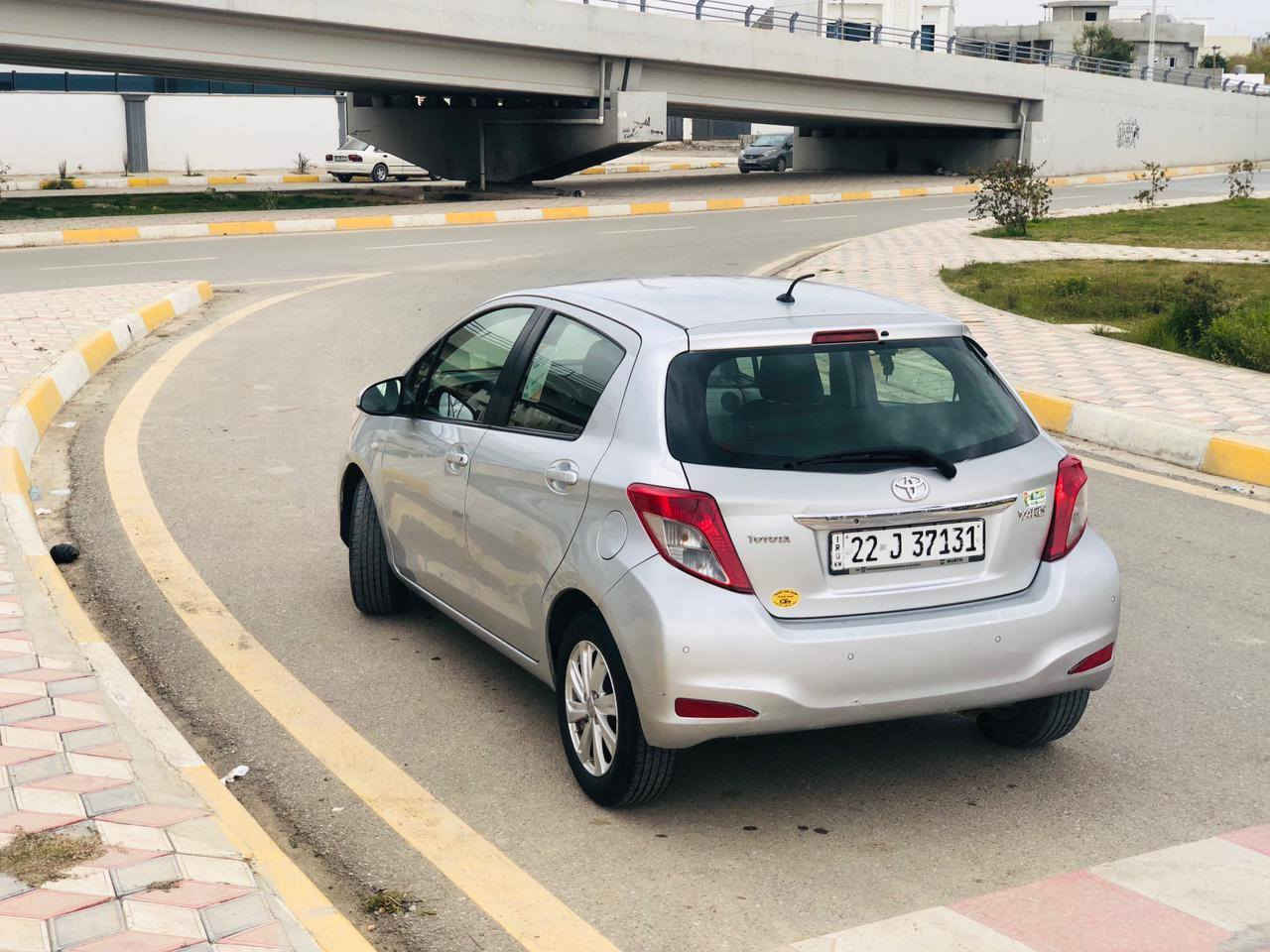 يارس موديل 2013بيه 2قطعه صبخ سنويه سنه منتهي بيه دفتر بنزين موجود بكركوك)***********
