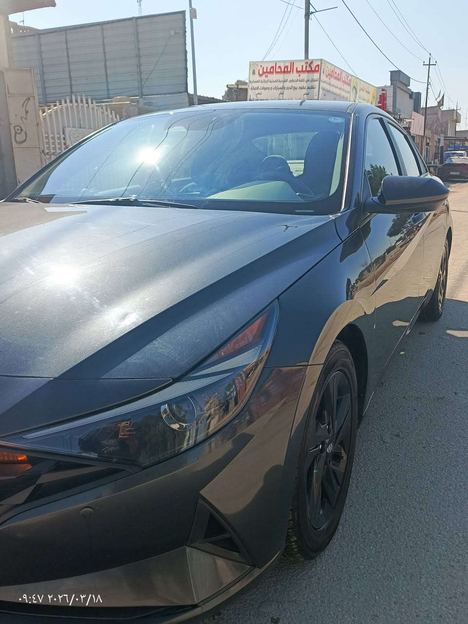 سلام عليكم
النترا 2021 رقم دهوك انكليزي 
وارد امريكي ضرر بسيط موضح بلسونار 
فوول مواصفات واحد ع واحد 
محرك 2000 جيد 
للاستفسار / ***********
                ***********
