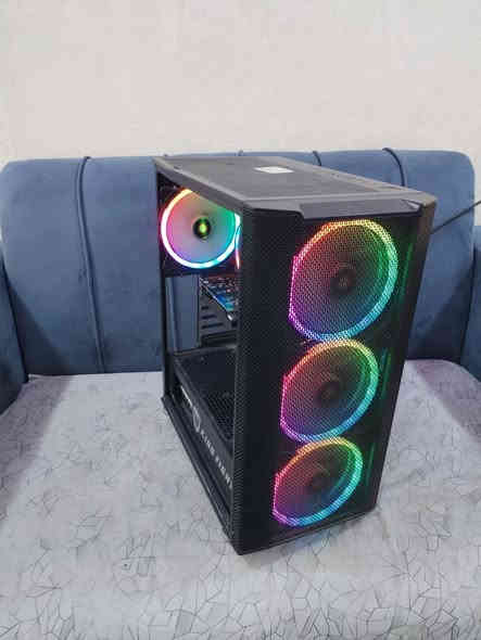 الكيس البيع السعر 350 الف
تريده بدون كارت عادي 
المعلج i5: 10400
البورد H510M. PRO
الكارت  RX 550 
الرمات 16 تردد 3200
الهارد 128 وندوز الصلي مفعل
البور. سبلاي 650 واط الصلي
المبرد ارجبي
كراتين القطع موجوده
الكيس جديد وشرط الفحص
عندي توصيل
راسلني واساب
***********
