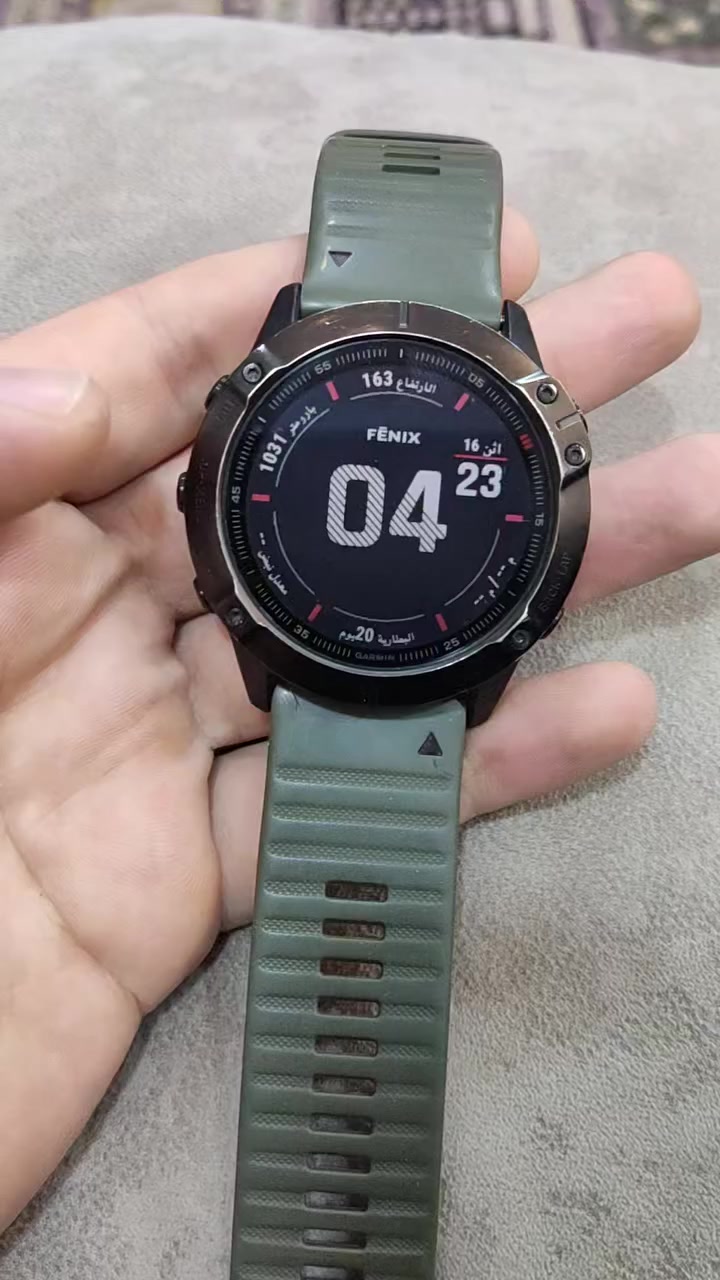 garmin fenix 6x pro
نضافة 90 بلميه 
حجم 51 mm 
شحن 21 يوم 
كيبل شحن أصلي 
تدعم خرائط العراق السعر 350 قفل 
للاستفسار خاص


**إذا كنت صاحب هذا الإعلان وتريد حذفه لأي سبب، رجاءا أرسل رسالة إلى الدعم الفني**