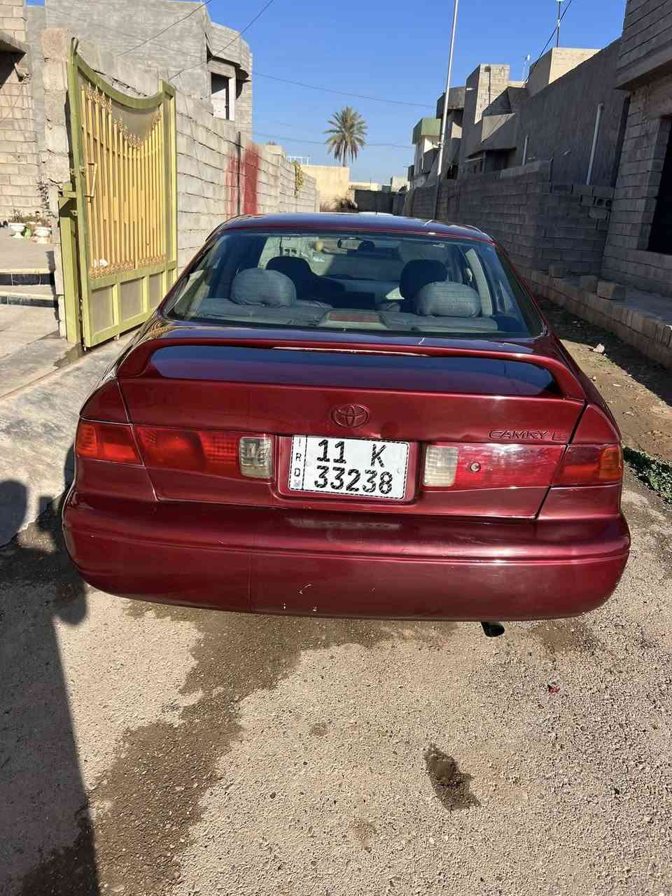 السلام عليكم
كامري 2001 وارد امريكي 
مصبوغه عام 
محرك اربعة سلندر
محرك جديد 
كير ومحرك خير من الله 
كير اوتوماتيك 
جام كهرباء 
السعر 73 وبيها مجال 
مكانها /صلاح الدين الضلوعيه 
الرقم :***********/***********
