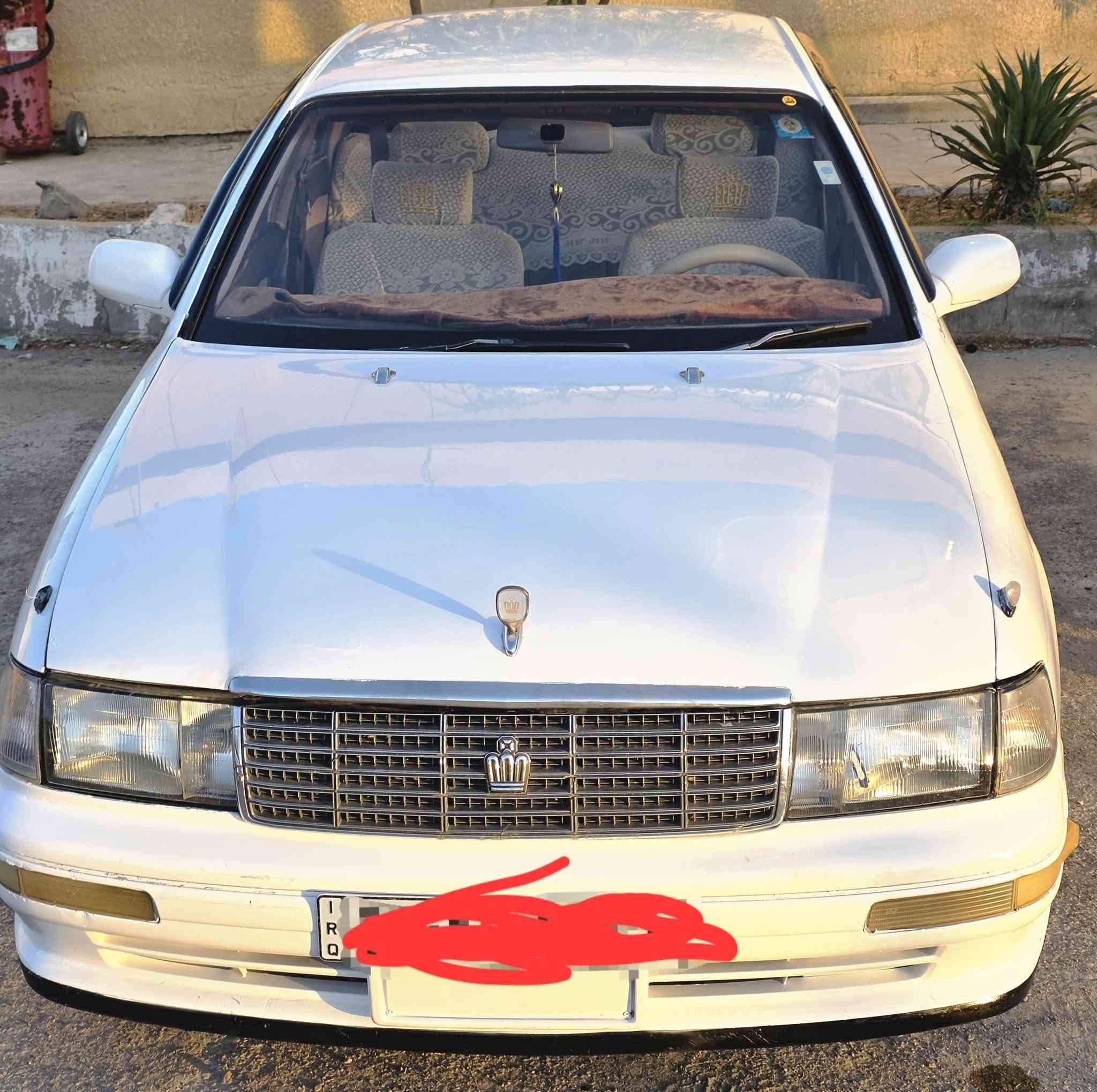 السلام عليكم
تويوتا كروان موديل 1994 سياره مناقصه شي خير من الله بس التبريد ميشتغل حداديه صدر جديده كهربائيات كلها شغاله كير محرك شاشه كاميرا خلفيه سنوية ل 2030 باسمي السياره
مكان السياره ديالى
 ***********

