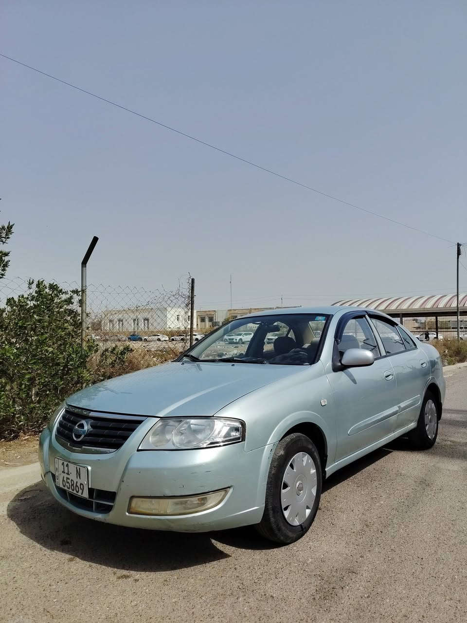 نيسان سني موديل 2007 محرك كير اوتو وتبريد بحاله جيد جدا السعر 82 مكان بغداد *********** سيارة جديده
