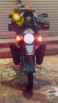 دراجه بوكسر هيه ول غراض للبيع نضيفه جمبزه وترتييات حلوه عليها الدراجه ...