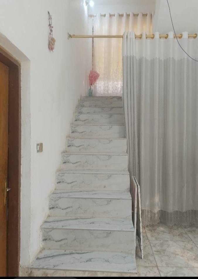 بيت للبيع 140م طابو صرف ركن على شارعين طابقين مسلح  جديد بأور الثانيه مطلوب للاسكان 67 للاستفسار*********** بيه واتساب
