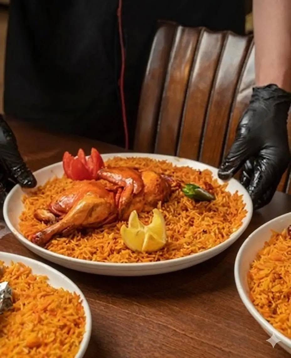 الطعم يسولف عن نفسه…✨🤤

الدجاجة مندي كاملة15000 بسسس
النص دجاجة مندي.  8000. بسسس

للاتصال والاستفسار الاتصال على الارقام التالي
***********
***********
العنوان//حي المعلمين الاولى_مقابل استدارة مطعم البهار
@إشارة حسين مندي
