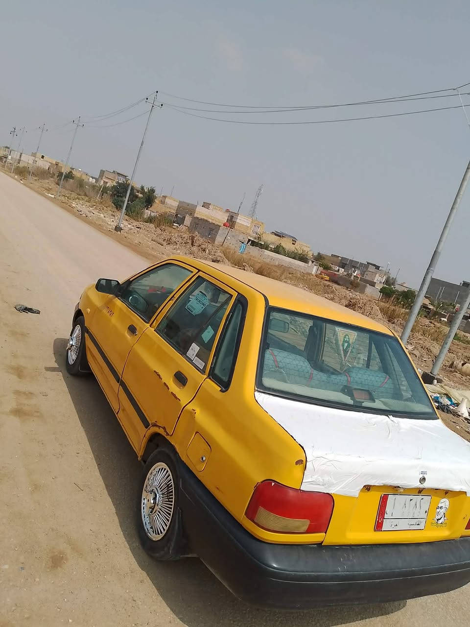 للبيع سايبا موديل 2013 رقم قادسيه تحويل مباشر سياره جاهزه كير ومكينه عل شرط تخم تاير جديد حداديه كله جديد سياره مابيه نقص عليه هيه ١٩٠ وغرامه ١٠٠ ينزلن من سعره سعر ١٩ وبيه مجال  مكاني بالديوانيه قضاء الدغار  رقم ستفار *********** مكلف بل نشر
