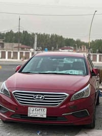 سوناتا 2017  لون احمر دموي  محرك ٢٤٠٠  نظيف مكفول كير مكفول الموصفات م...