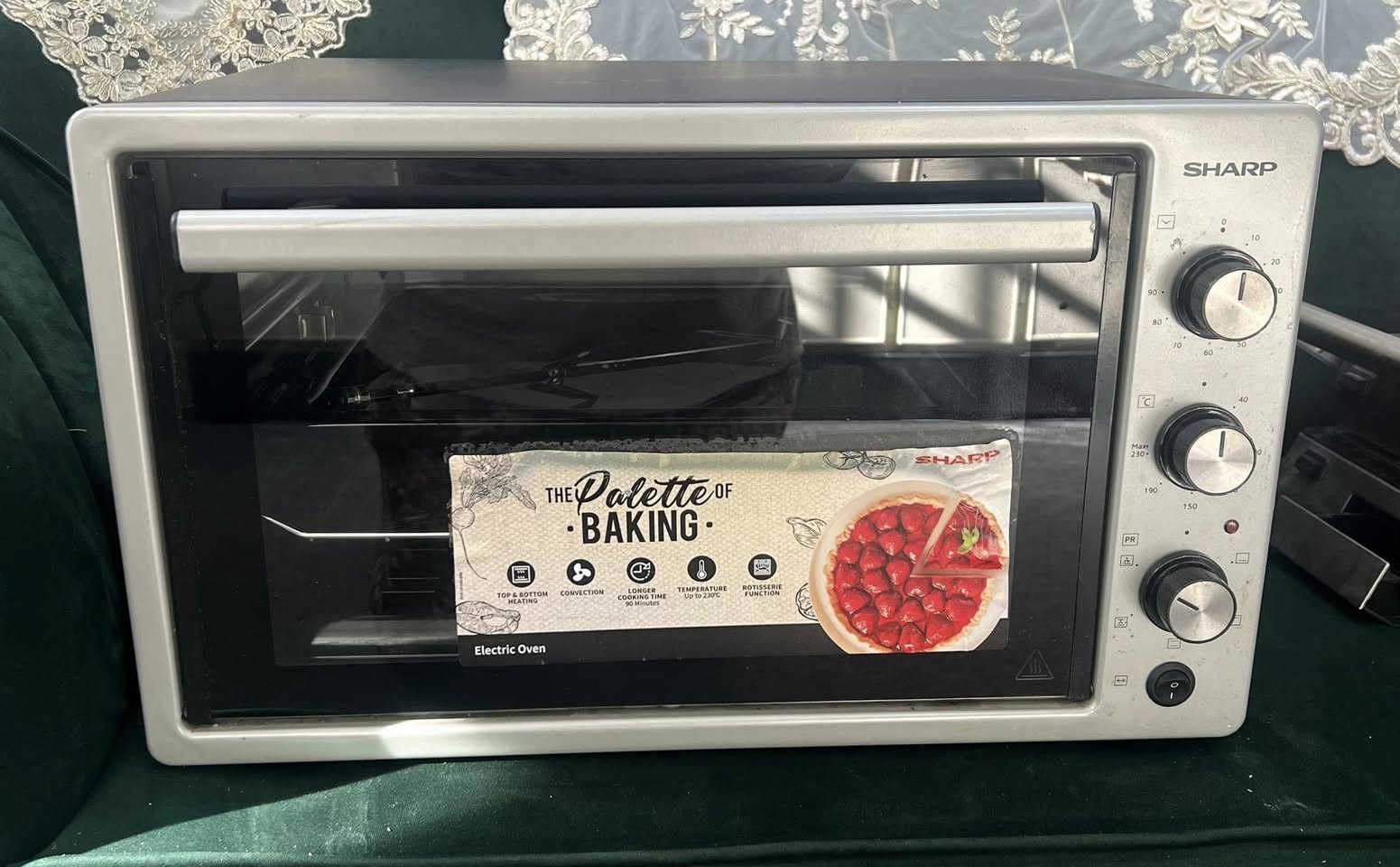 فرن كهربائي للبيع ماركه شارب امتياز ياباني بعده جديد استعمال كلش قليل اريده بـ 100


**إذا كنت صاحب هذا الإعلان وتريد حذفه لأي سبب، رجاءا أرسل رسالة إلى الدعم الفني**