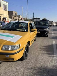 سمند 2012 كير مكينه نضيفات   تدفئة تبريد شغال  بيها بارد جاملغ خلفي عك...