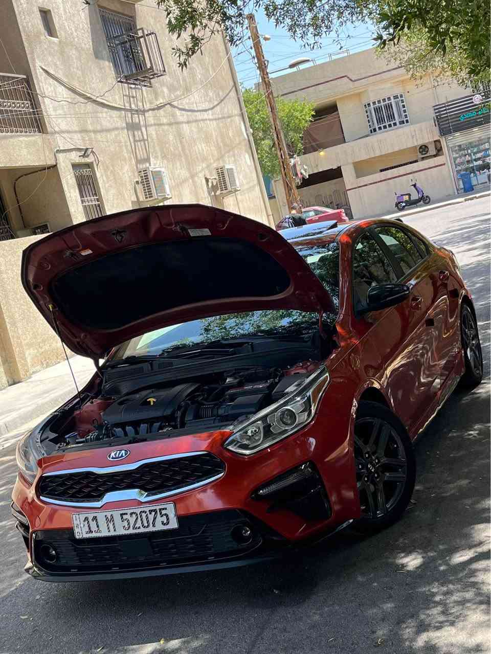 🚘 للبيع كيا فورتي GT LINE
 • الموديل:2021
 • اللون: __________ مشمشي 🍑
 • العداد: __________ 78 
 • وارد: __________امريكيه  
 • المحرك: __________2000
 • القير: أوتوماتيك
 • الدفع: رباعي / ثنائي
 • المواصفات: شاشة، جلد، فتحة سقف، بصمة، 
 • الحالة: شرط الفحص (مكينة، كير، شاصي)
 • الصبغ: __________ بنيد فقط 
 • الملاحظات: __________السيارة من كلشي جديدة  وبدون نقص 
 • السعر: __________ دولار / 139$ مجال بسيط  وترهم مراوس 
 • الموقع: __________السيدية /بغداد 
 • للتواصل: _________*********** بغداد, العراق
