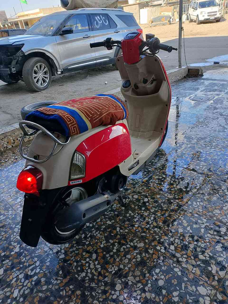 السلام عليكم من رخصت الأدمن المحترم دراجه بوليسي نوزل مال رمبه ممستخدمه هوايه وجاهزه سعرها 750000 الف وبي مجال *********** مكاني في كربلاء حي الصناعي
