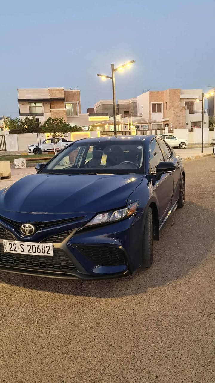 السلام عليكم
للبيع
               2023 TOYOTA CAMRY, SE NIGHTSHADE                              
‏   EDITION
كامري  2023 se امريكي بلاك 
رقم الشاصي 4T1T11AK9PU122984
رقم اربيل باسمي  
محرك 2500 4 سلندر
بصمتين وياها
كشن جلد 
شاشة كار بلاي 
سستم صوت
كروس سرعة
تحديد مسار 
شفتات ستيرن 
مودات قيادة 
قيادة ذاتية 
رادار 
كامرا خلفية
ويل مميز بلادي
وبعد موصفات الse معروفة
حادثها سطحي بدون دواخل 
 ايرباك ستيرن راجع سستم  
ماشية 33 mi
السعر 19000$
مكان السيارة تكريت 
‏‭ ***********
