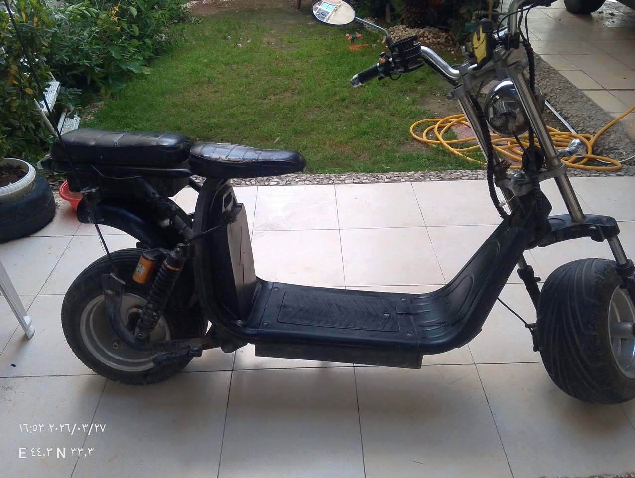 سلام عليكم
دراجه شحن من نوع هارلي
بطاريه ليثيوم جديده هي والتاير
سرعتها 50 بيها نواقص بسيطه 
السعر500الف 
مكاني بغداد العامريه


**إذا كنت صاحب هذا الإعلان وتريد حذفه لأي سبب، رجاءا أرسل رسالة إلى الدعم الفني**