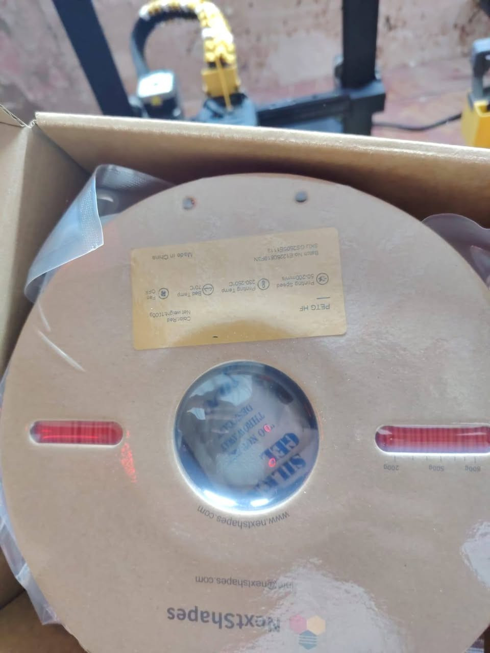 طابعة كريالتي KE وقت الطباعة ٨٨ ساعة فقط كراتونة و ملحقات الصيانة و باقي الملحقات  موجودة
الطابعة نظيفة كلش إضافة فلمنت  petg Hf  ٢ كيلو هدية
مساحة الطباعة (220*220*250)ملم 
السعر ٣٨٥.٠٠٠ 
بغداد الشعلة ***********
