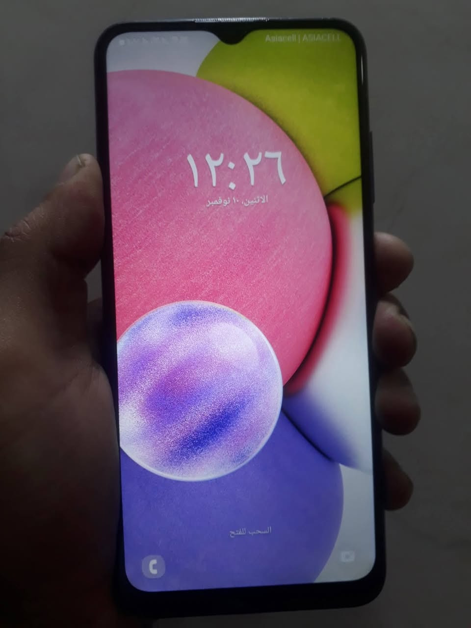 السلام عليكم شباب الموبايل للبيع الموبايل نضبف والله العظيم
اني مكاني بغداد حي ور منطقة سمهة حي الكوفة 
الذاكرة 64 اسم الموبايل Galaxy A03s

,للبيع الجهاز السعر  و90 بي مجال قليل ليشتري يخبرني علة 
الرقم مالتي 👇👇👇👇👇👇👇👇

يخابرني علية الواتساب او علية الرصيد خوش 
***********
