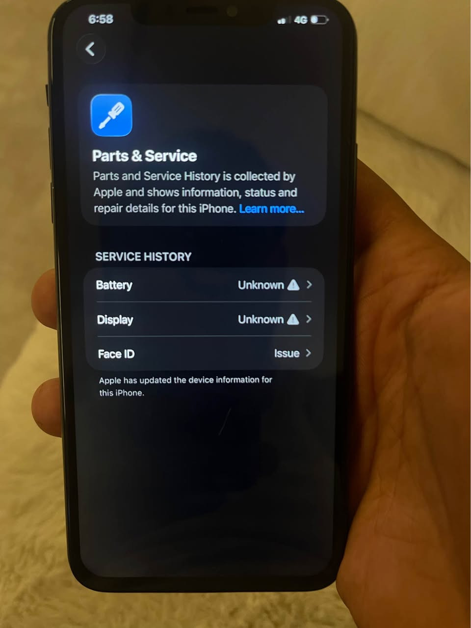 170هەزار قوفلی بۆ مەعامەلە چات مەکە

64 GB 
شاشە گۆراو
پاتری گۆراو 
فلاشەکەی ئیش ئەکا و نایکات  
کامێرا بەشەرت
سیم بەشەرت 
وایفای بەشەرت 
کامێرای سێلفی بەشەرت
سەوتی بەشەرت
 تەفاسیلم باسکردوە تخوا مەسج مەکە بڵێ چی هەیەو چ نیە
موشتەریت لەخزمەت دام

*********** السليمانية, العراق
