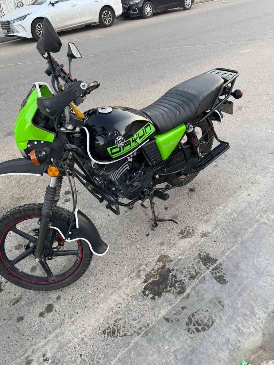 سلام عليكم دراجة دايوان جبلي 2026  ما ماشية نضيفة برغي ما مفتوح بيهة  رقم إنكليزي دراجة بسمي ثاني يوم احولك السعر مليونين و اربعمية 
مكاني حي الجهاد
***********
