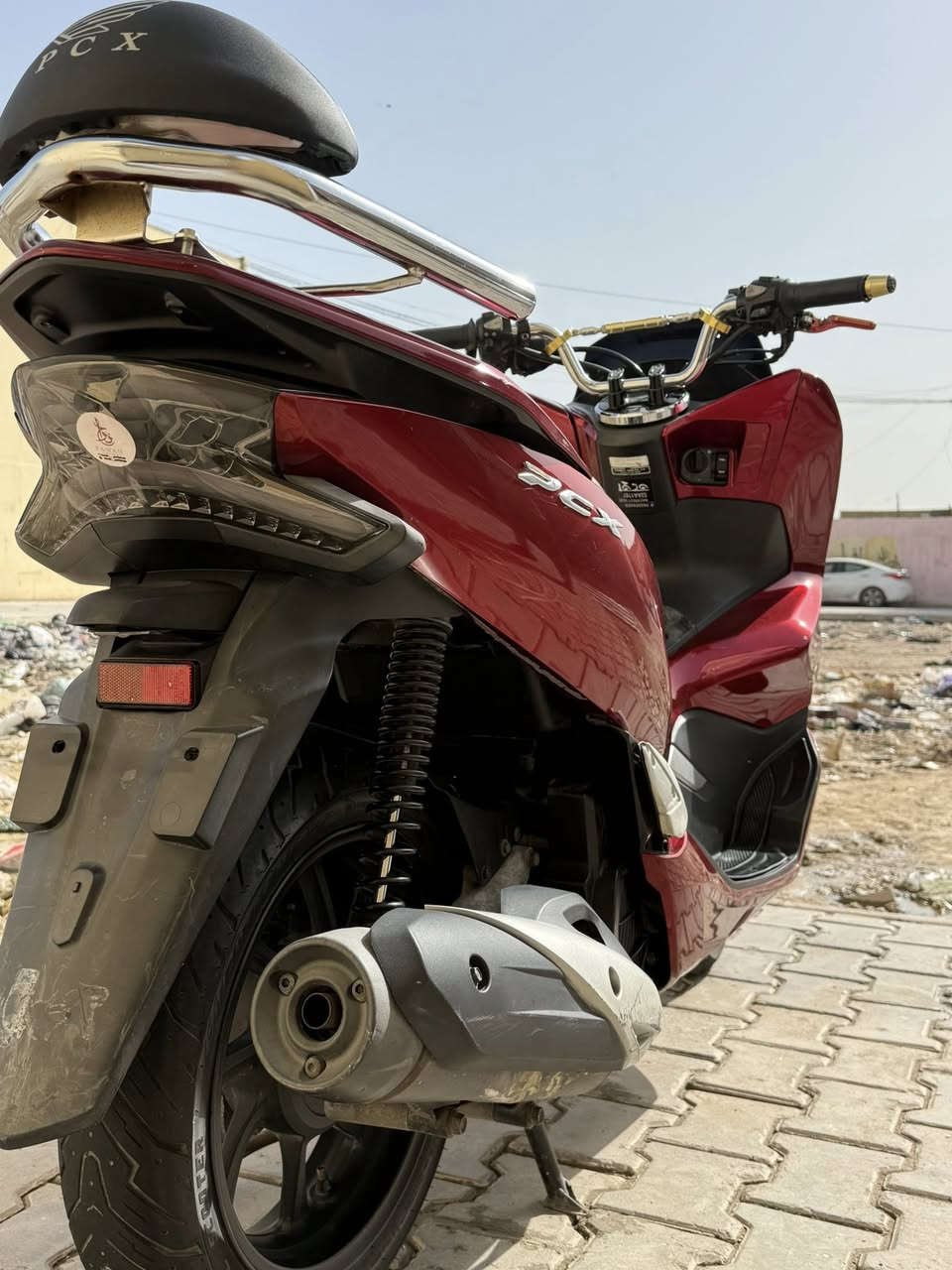 دراجه PCX جيل الثالث مكينه 125 دراجه شكد مأكول نضيفه مكفوله من كلشي دراجه الله شاهد كله دهن موتل بانزين محسن حساس زدحام حساس ستان سعر 15 وبيها مجال *********** مكاني بغداد الطالبيه
