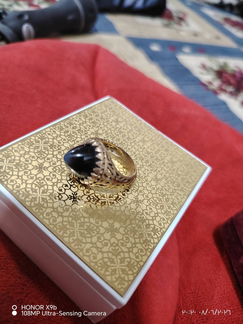 خاتم رجالي نحاس بتصميم تركي يتميز بفص من حجر العقيق الأسود الطبيعي. سعر ١٥


**إذا كنت صاحب هذا الإعلان وتريد حذفه لأي سبب، رجاءا أرسل رسالة إلى الدعم الفني**