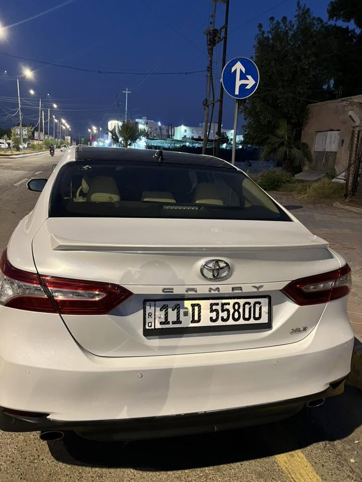 كامري مديل 2019 رقمه بغداد بسمي مكانه الكوت المركز صور الحادث بالمنشور ألوان ابيض فول مواصفات الخير  مكينه 6 ايرباك السياره سليمه فقط امبدل كازكيت رقمي ***********بيه واتساب السعر 180 بيه مجال لشراي
