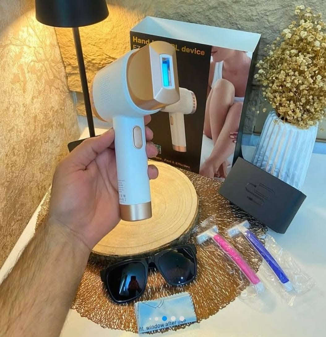 🌸 جهاز الليزر المنزلي IPL لإزالة الشعر 🌸
تعبتي من الحلاقة المتكررة والصالونات؟ 🤍
✨ جهاز IPL المنزلي يساعد على تقليل نمو الشعر تدريجيًا من راحة بيتج.
✅ مناسب للوجه والجسم
✅ 5 مستويات للطاقة
✅ شاشة رقمية ذكية
✅ سهل الاستخدام
✅ نظارة حماية مرفقة
✅ نتائج تدريجية مع الاستمرار بالاستخدام
📦 متوفر توصيل بغداد والمحافظات 
📩 للحجز والاستفسار خاص


**إذا كنت صاحب هذا الإعلان وتريد حذفه لأي سبب، رجاءا أرسل رسالة إلى الدعم الفني**