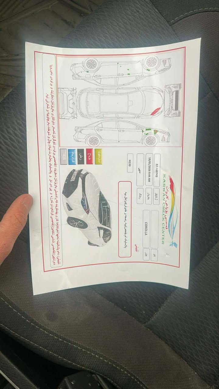 السلام وعليكم كورلا 2019 وارد امريكي الضرر موضح بل سونار شي بسيط سياره جديده تخم تاير كير محرك تبريد تدفئه رقم اربيل الجديد هزه جديده ماشيه 145 تحويل ثاني يوم سياره حلوه وجديده مال بيت مامتعوبه السعر 165وبيهه مجال  المكان ديالئ للاستفسار اتصل ع رقم *********** خاص مغلق تصل ع رقم
