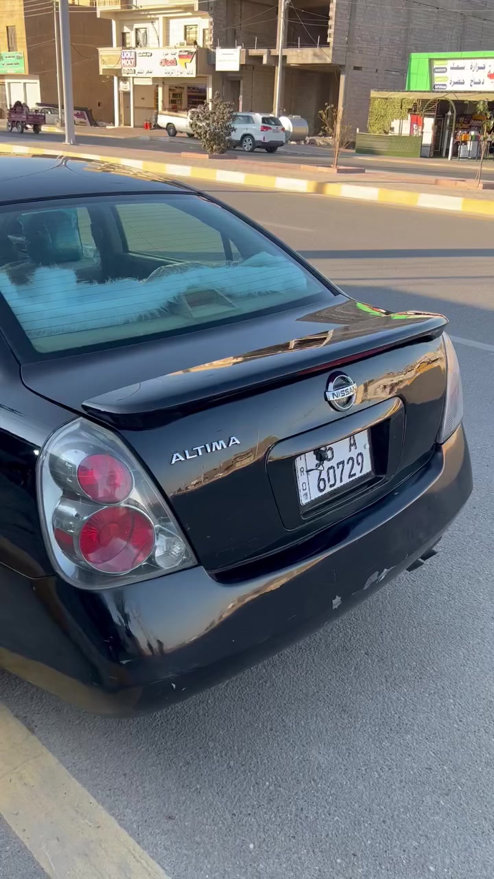 نيسان التما 2006 مصبوغه صبغ عام السياره جاهزه ما بيها كل نقص نضيفه مثل ما موضحه بالصور ترهم مراوس العنوان الرمادي التأميم الاستفسار ***********
