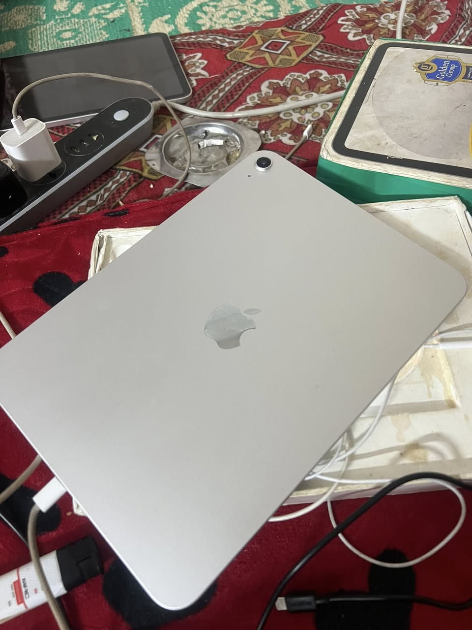 ايباد 11
ذاكرة 128
نضافة 90
بطاريتة 94


**إذا كنت صاحب هذا الإعلان وتريد حذفه لأي سبب، رجاءا أرسل رسالة إلى الدعم الفني**