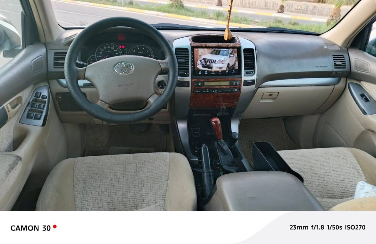 تۆیۆتا پڕادۆ مۆدیل 2007 گێر ئۆتۆماتیک دەبڵ ئەکسل سێ ڕیز کوشین و تەبرید مەرکەزی ناو زەردو شاشەو کامیرەی پێشەوەو دواوە ئاوێنە کارەبای غازی ئیتاڵی لەسەرە سەنەوی تا 2030 مانگی حەوت نوێیە چوار تایەی نوێی لەبنە و چوار پستۆنە سەیارەکە دوو پارچەی بۆیاغە بێ ناو بێ ئێرباگ ساردەکوتی نیە سعری 143 و معامەلەکی برایانە .
شوێن کۆیە 
ژ.م ***********
ژ.م *********** كويسينجاك, أربيل
