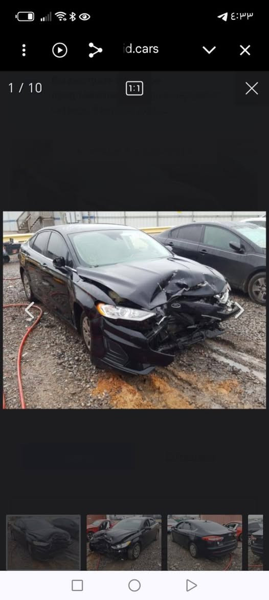 سلام عليكم للبيع فورد فيوجن موديل 19 رقم بغداد تبريد تدفئه تخم تاير محرك وكير كفاله محرك ٢٥٠٠ مرغوب تنفس طبيعي حادث امريكيه موضح بنيد وجاملغ بدون شواصي وبيها هنا بالعراق رشات صبغ بالصفحه اليمنه هم بدون دواخل السعر١٠٠ واذا مراوس هم يرهم مكان السياره فلوجه ***********
