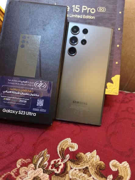 سلام عليكم للبيع او مراوس اس 23 التره شرق أوصط دبل شريحه نضافته 💯💯 ملحقات كامله مواصفات  
معروفه ذاكرته 256 رام 12 السعر 660 مكاني كربلاء للتواصل على رقم ***********
