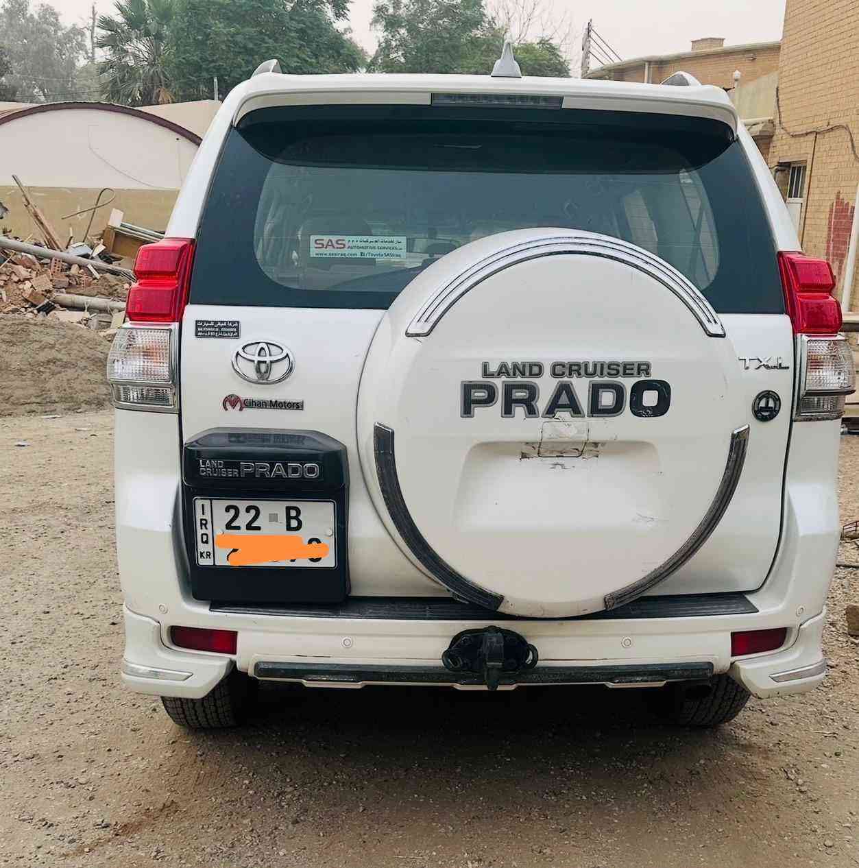 برادو 2011 محدث 17
 والبجم الأصلي يجي وياها محرك اربعة سلندر 2700 محرك مفتوح  بيها بارد بالجاملغ الخلفي  تايرات جديده صدر نظيف والسيارة بدون صبغ ثلاث مقاعد وتبريد مركزي سبعة راكب وغرفتها نظيفة ودفع رباعي
سنويه باسمي جديده تحويل او وكاله 

مكانه كركوك
السعر 230 بي مجال بسيط
*********** كركوك, العراق
